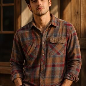 Vintage Plaid Full Sleeve Shirt