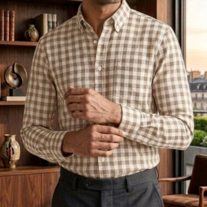Check Cotton Shirt